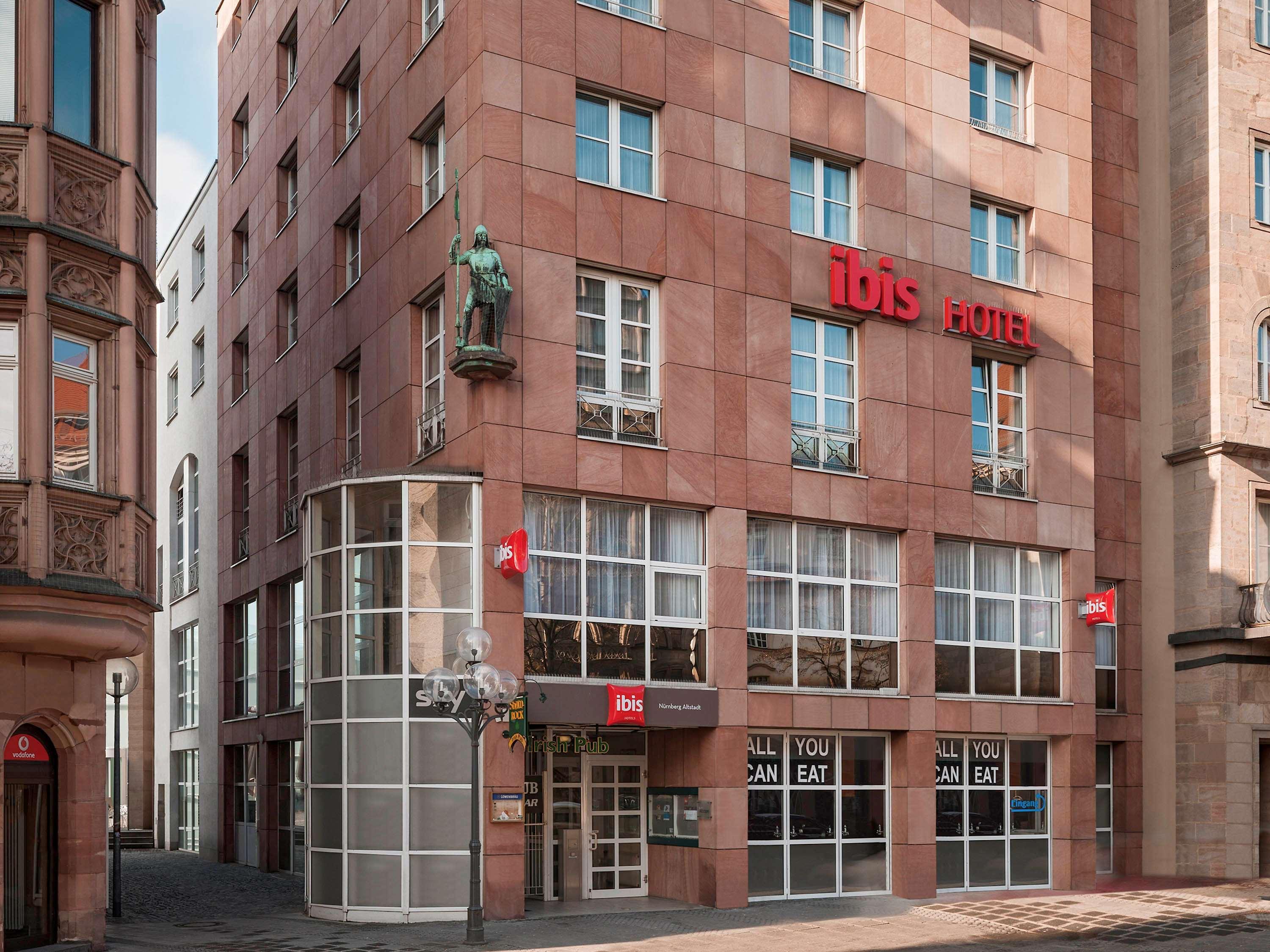 Ibis Hotel Nuernberg Altstadt Exterior foto